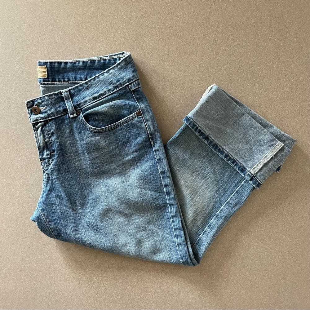 BKE Denim Capris Light Wash Size 30